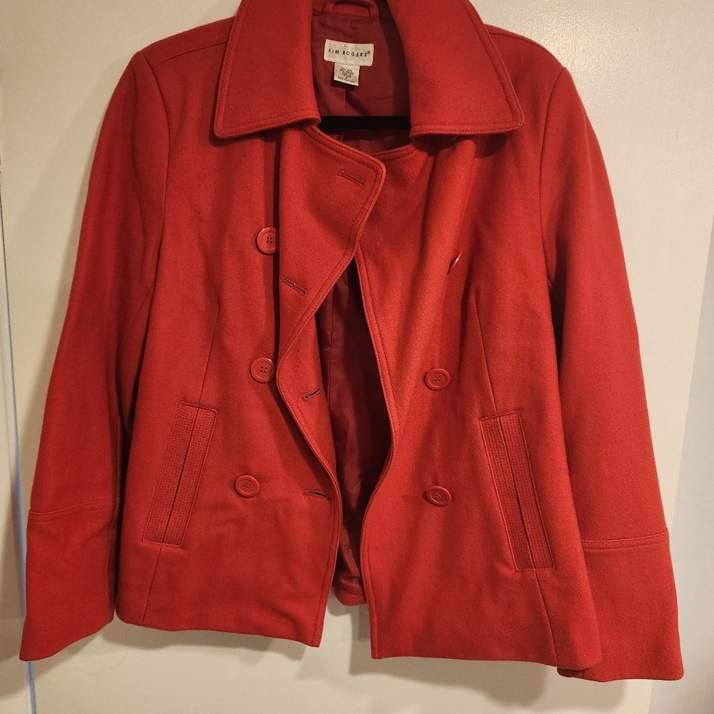 Red Peacoat